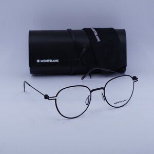 Montblanc MB0002O 003 Aviator Eyeglasses 48mm – Black